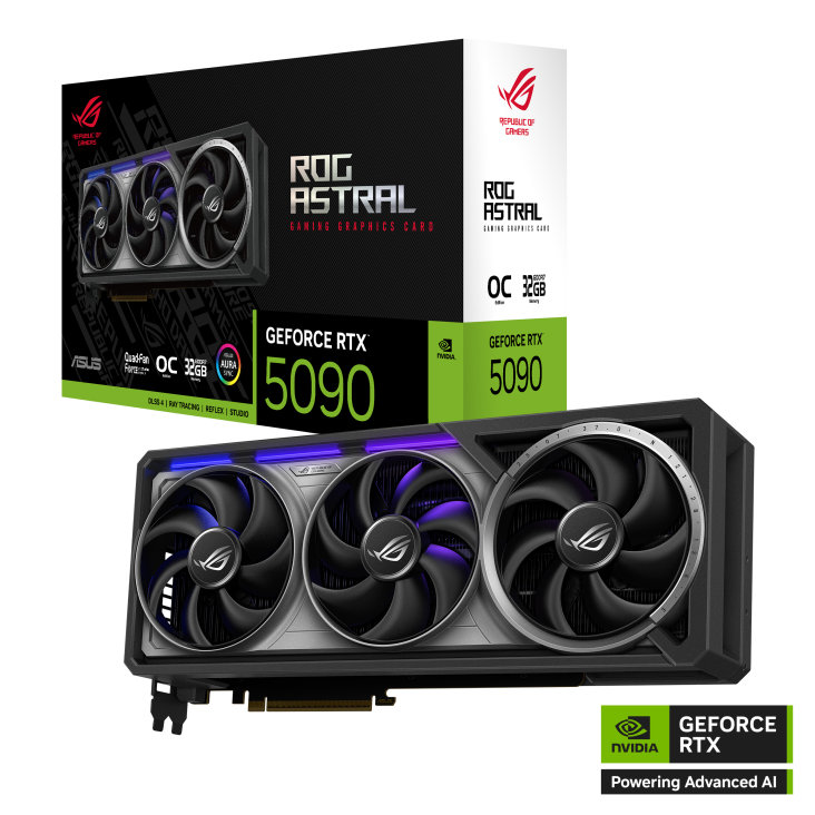 ROG-ASTRAL-RTX5090-O32G-GAMING_box with card NV