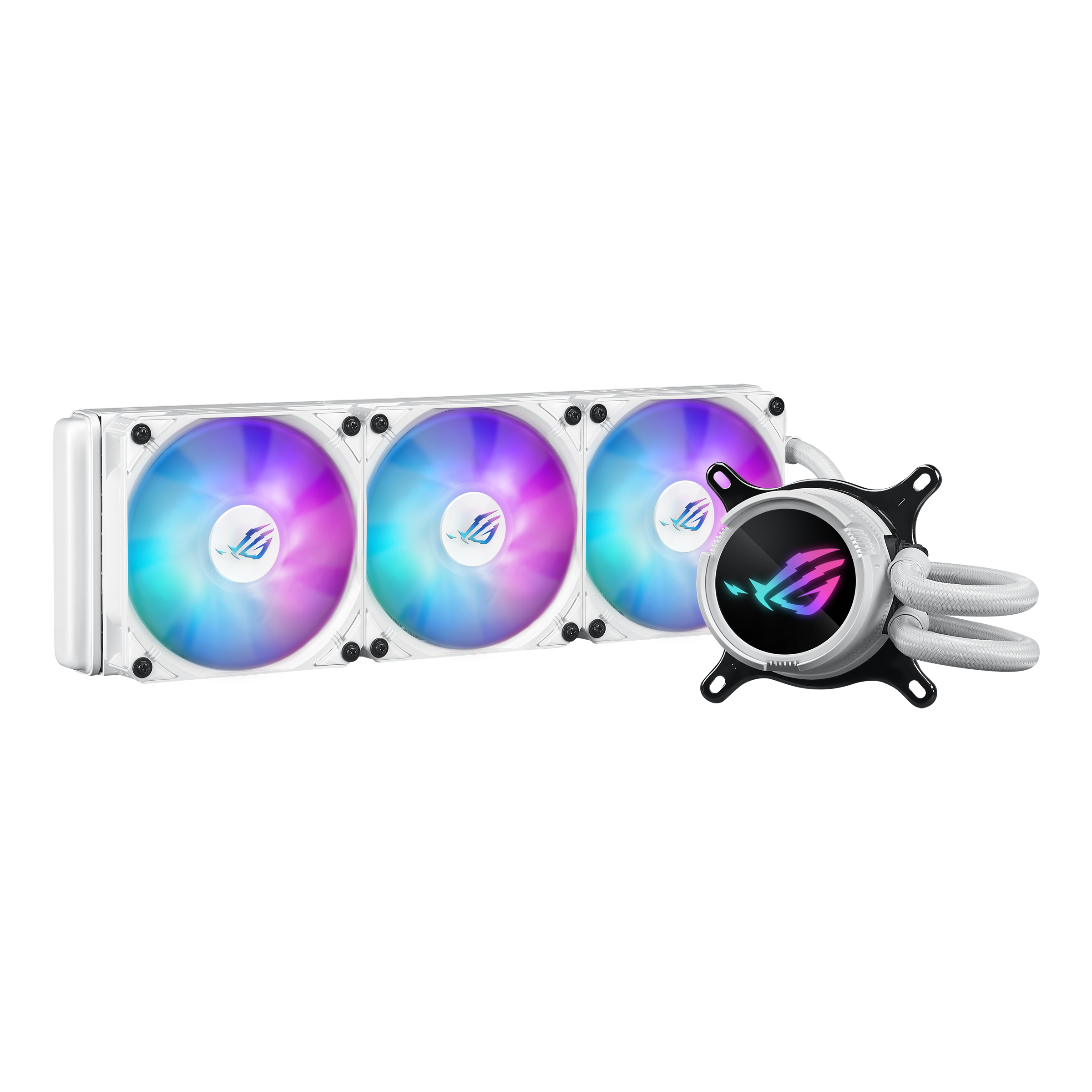ROG Strix LC III 360 ARGB White Edition Gaming Cpu liquid coolers ROG 