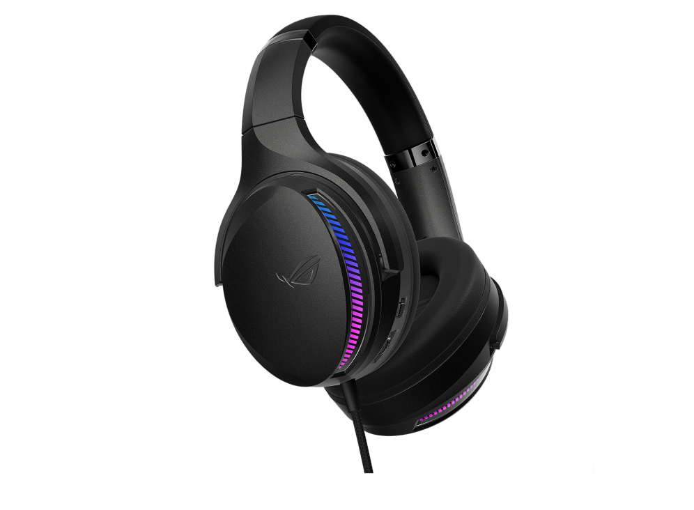 ROG Fusion II 300 highlights the left ear cup design