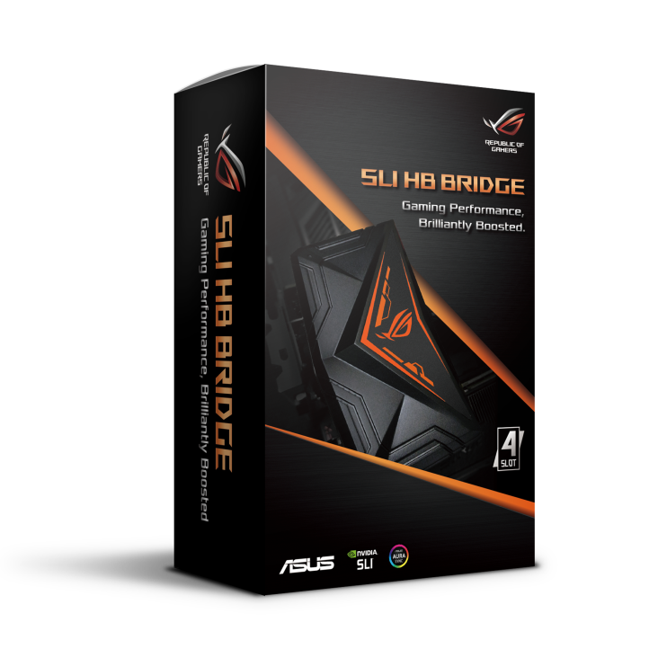 ROG SLI High-Bandwidth Bridge packaging