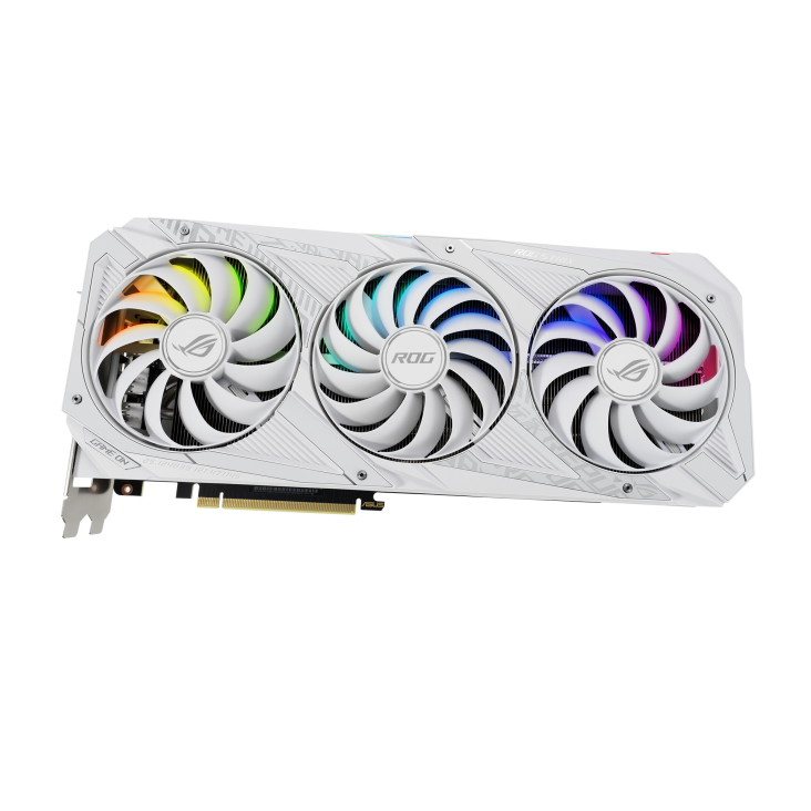 ROG Strix GeForce RTX 3080 V2 White OC Edition 10GB GDDR6X 