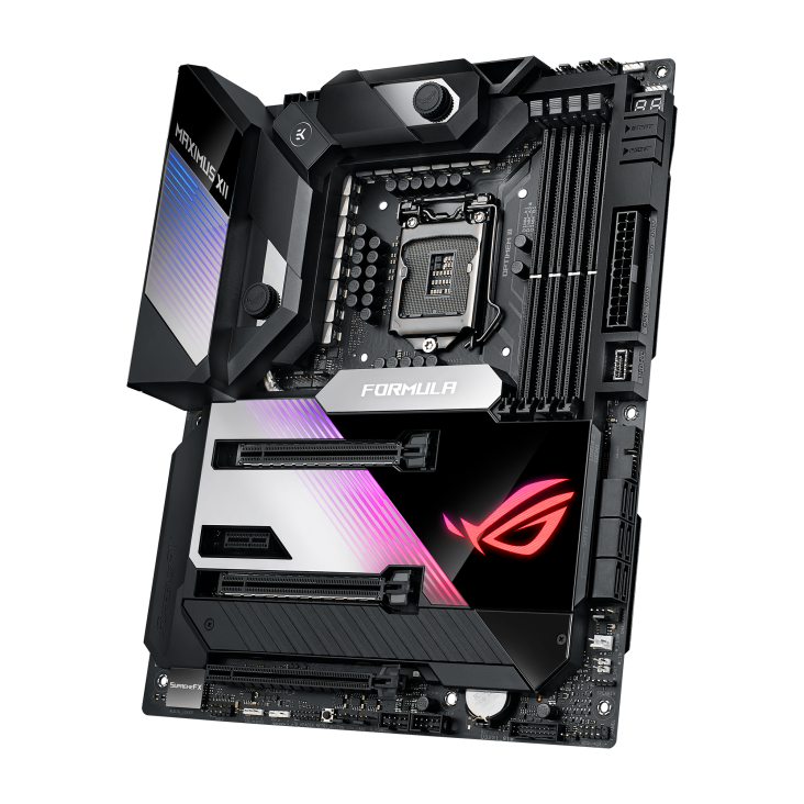 ROG MAXIMUS XII FORMULA angled view from right