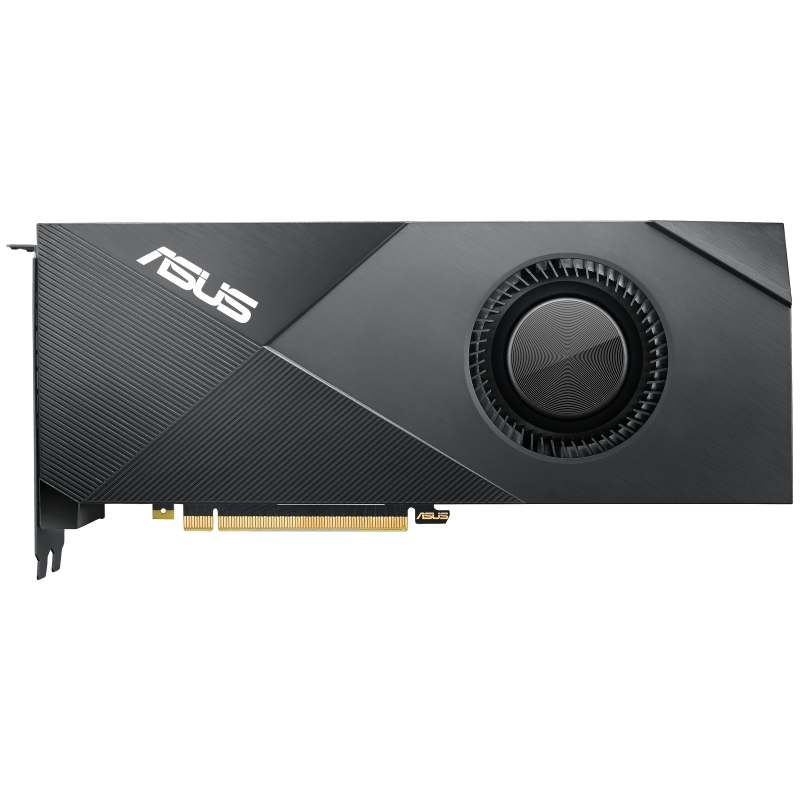 ASUS Turbo GeForce RTX 2080 Ti 11GB GDDR6 graphics card, front view