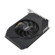ASUS Phoenix GeForce GTX 1650 OC Edition 4GB GDDR6 V2 graphics card, front angled view