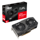 ASUS Dual Radeon RX 7600 OC Edition packaging and graphics card