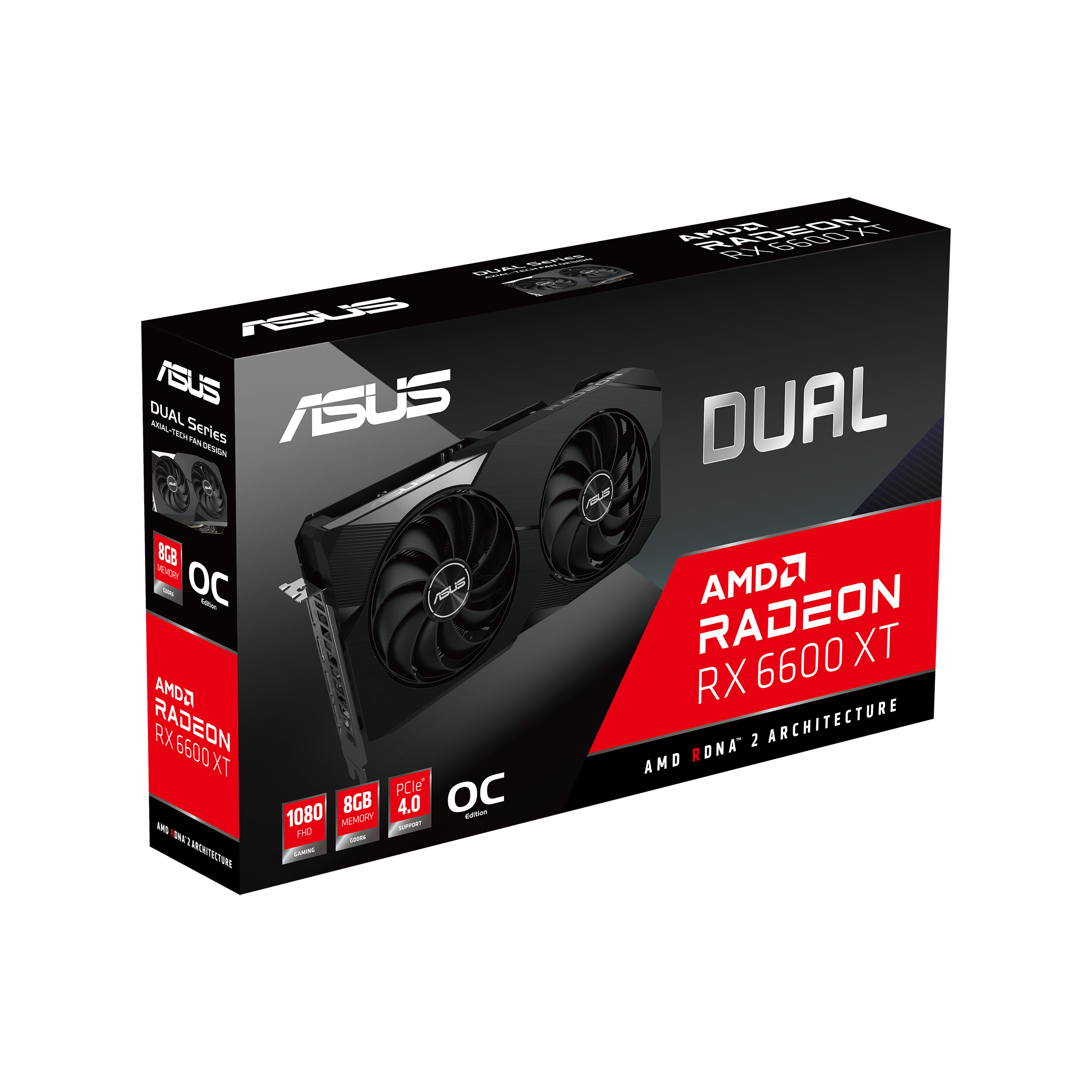 ポケットいっぱい ASUS デュアルAMD Radeon RX 6600 XT OCエディション 8GB GDDR6 ゲーミンググラフィックスカード  (AMD RDNA 通販