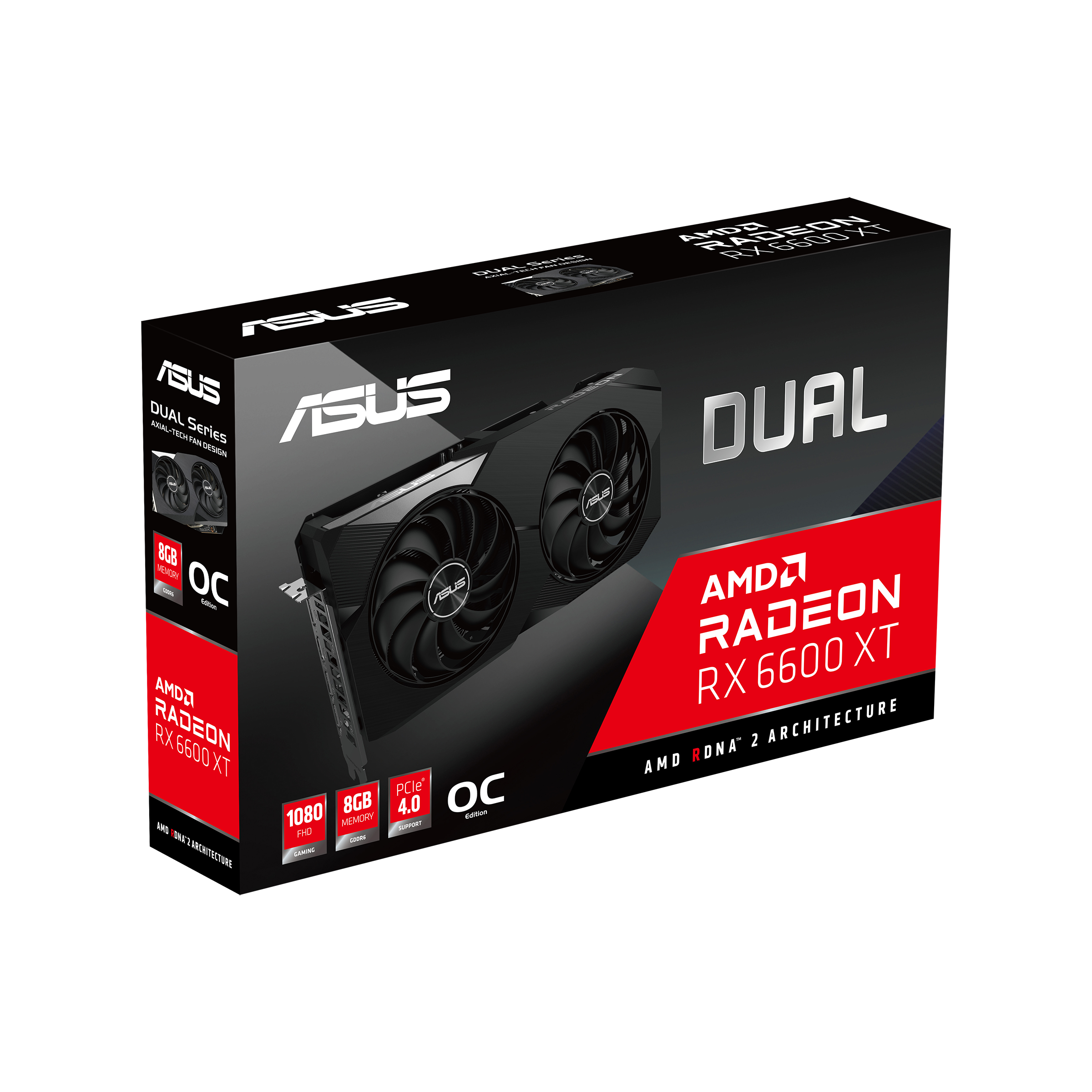 DUAL-RX6600XT-O8G｜ビデオカード｜ASUS 日本