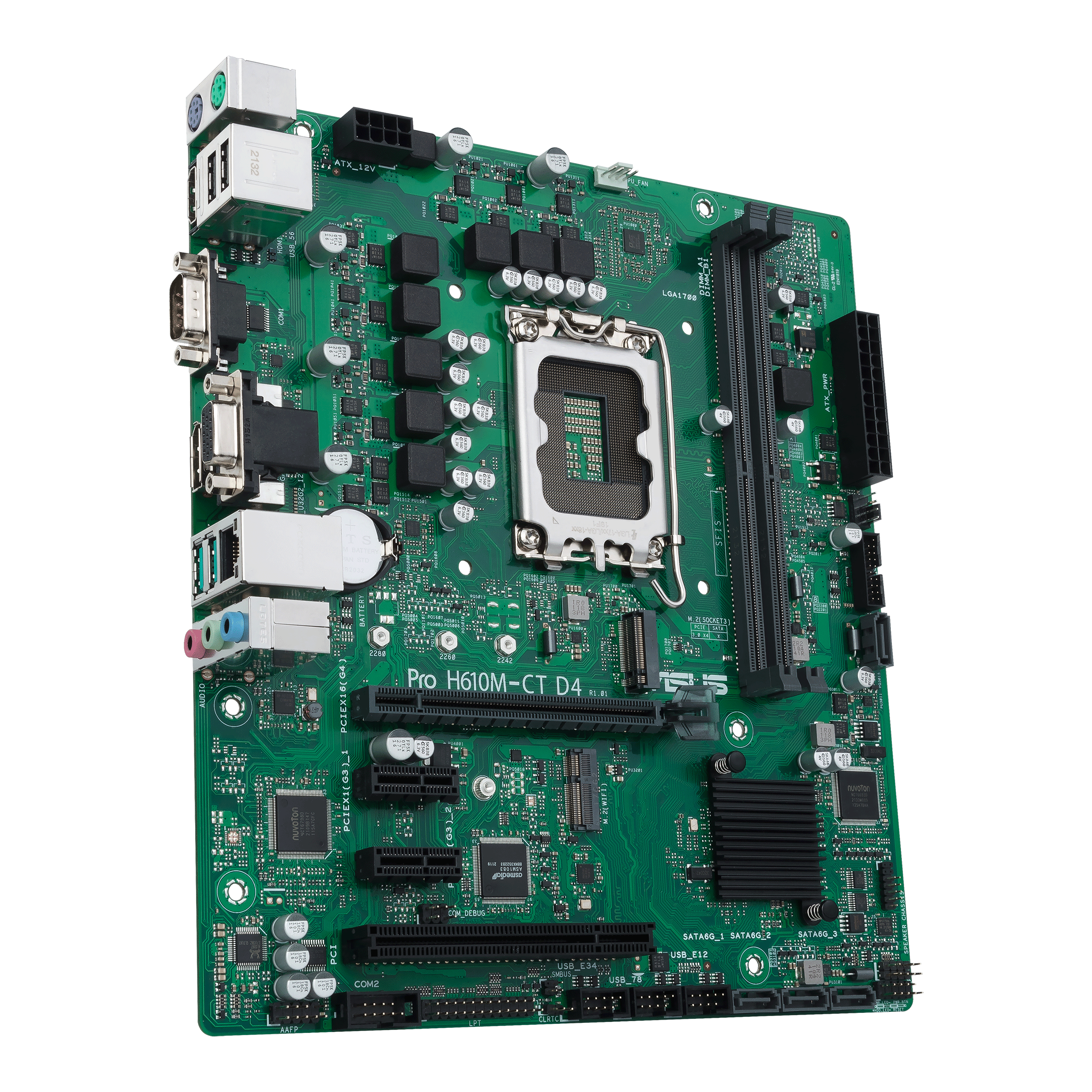 Pro H610M-CT D4-CSM｜Motherboards｜ASUS USA