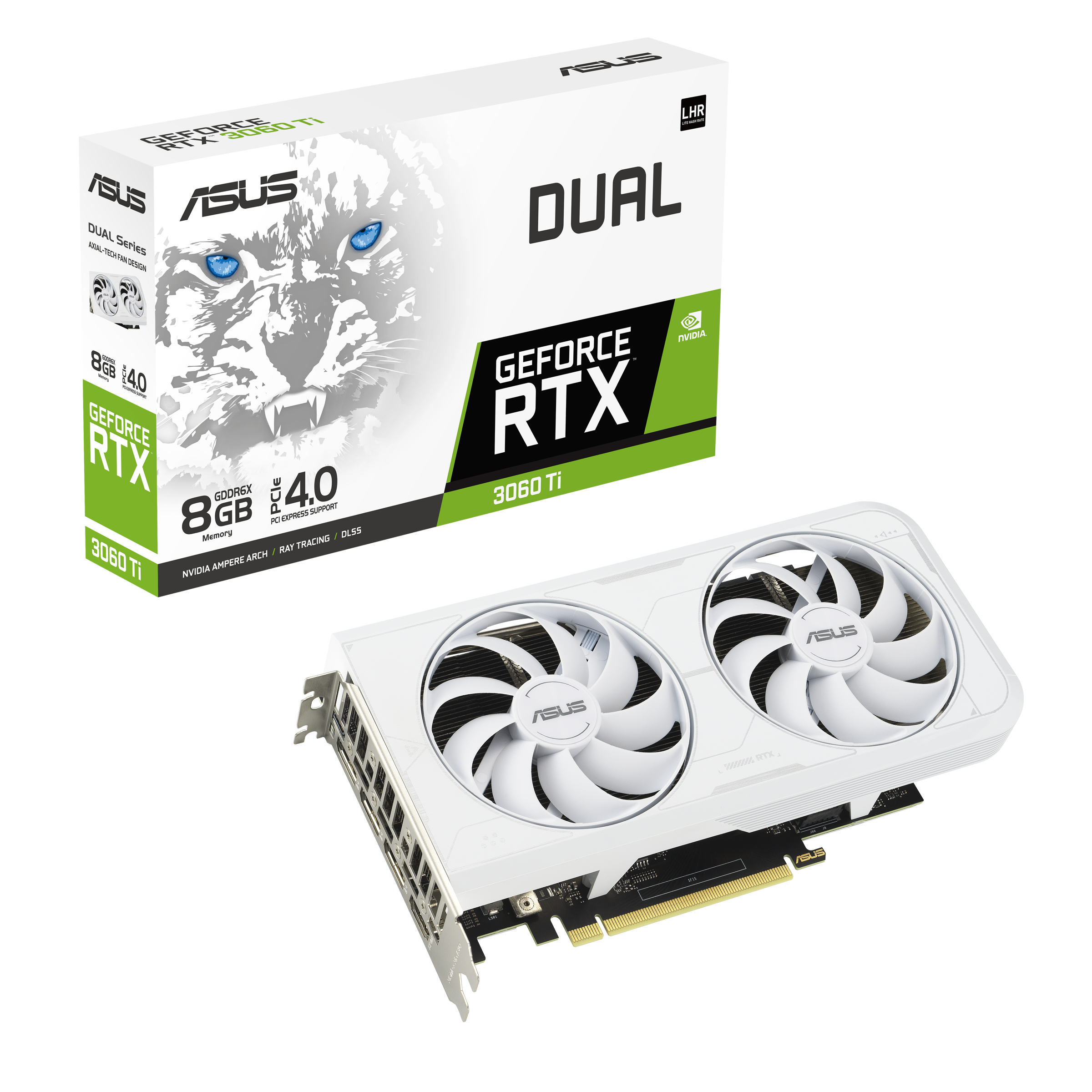 ASUS Dual GeForce RTX 3060 Ti White Edition 8GB GDDR6X | Graphics