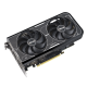 Front angled view of the ASUS Dual GeForce RTX 3060 Ti OC edition graphics card