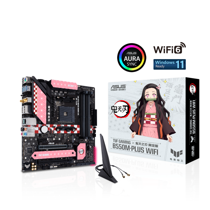 TUF GAMING B550M-PLUS WIFI 鬼灭之刃限定版