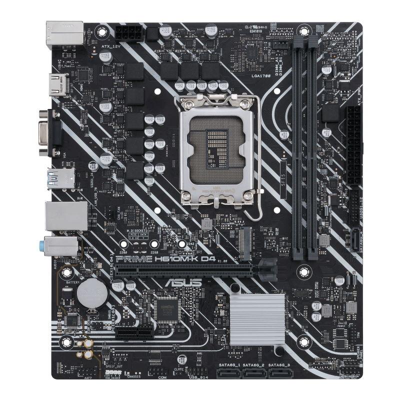 MX610HD - Intel H610E, Thin Mini-ITX Motherboard, Intel Alder Lake, Raptor  Lake, Meteror Lake