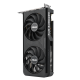 ASUS Dual GeForce RTX 5060 Ti EVO standing upright at a 45-degree angle
