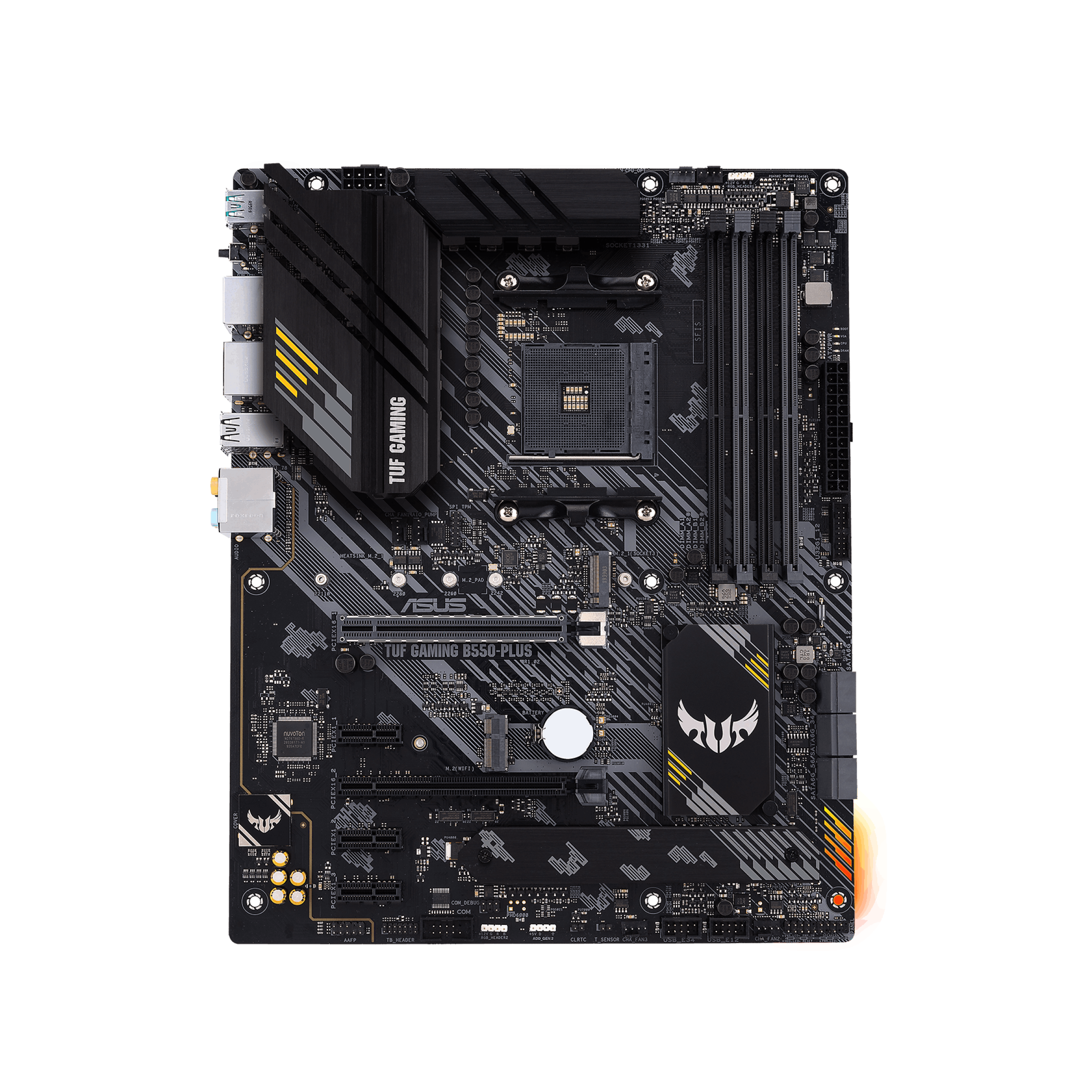 クーポン利用で1000円OFF ASUS TUF Gaming B550-PLUS WiFi II AMD AM4 (3rd Gen Ryzen?)  ATX ゲーミングマザーボード (PCIe 4.0, WiFi 6, 2.5Gb LAN, BIOS Flashback, USB 3.2 