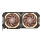 ASUS NOCTUA GeForce RTX 4080 SUPER graphics card, front view