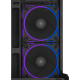 ASUS Prime AP202 ARGB Black pre-built side fans focus 