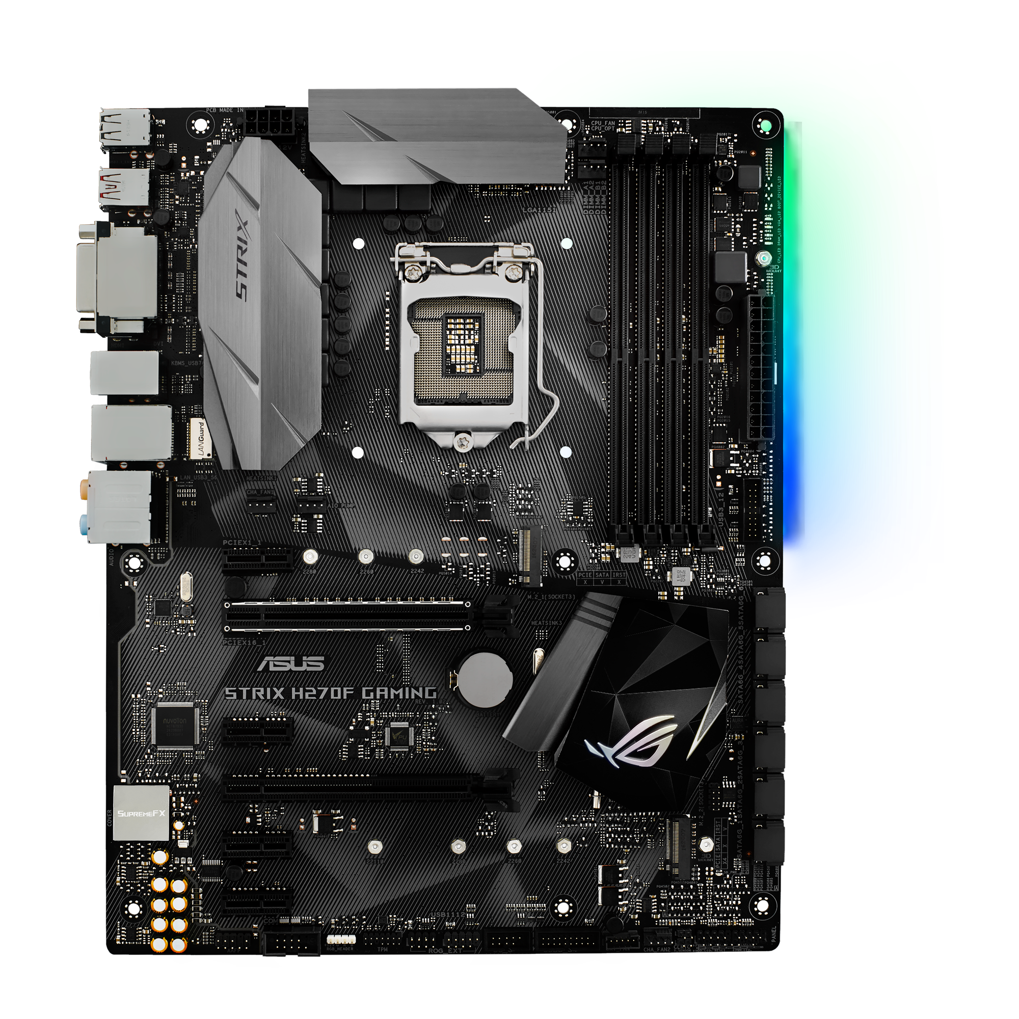 Core i5 7500 + ROG STRIX H270F GAMING-