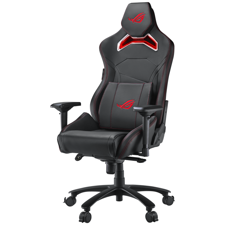 ROG Chariot Gaming Chair front angled view from left