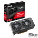 ASUS Dual Radeon RX 6600 V3 packaging and graphics card with AMD logo