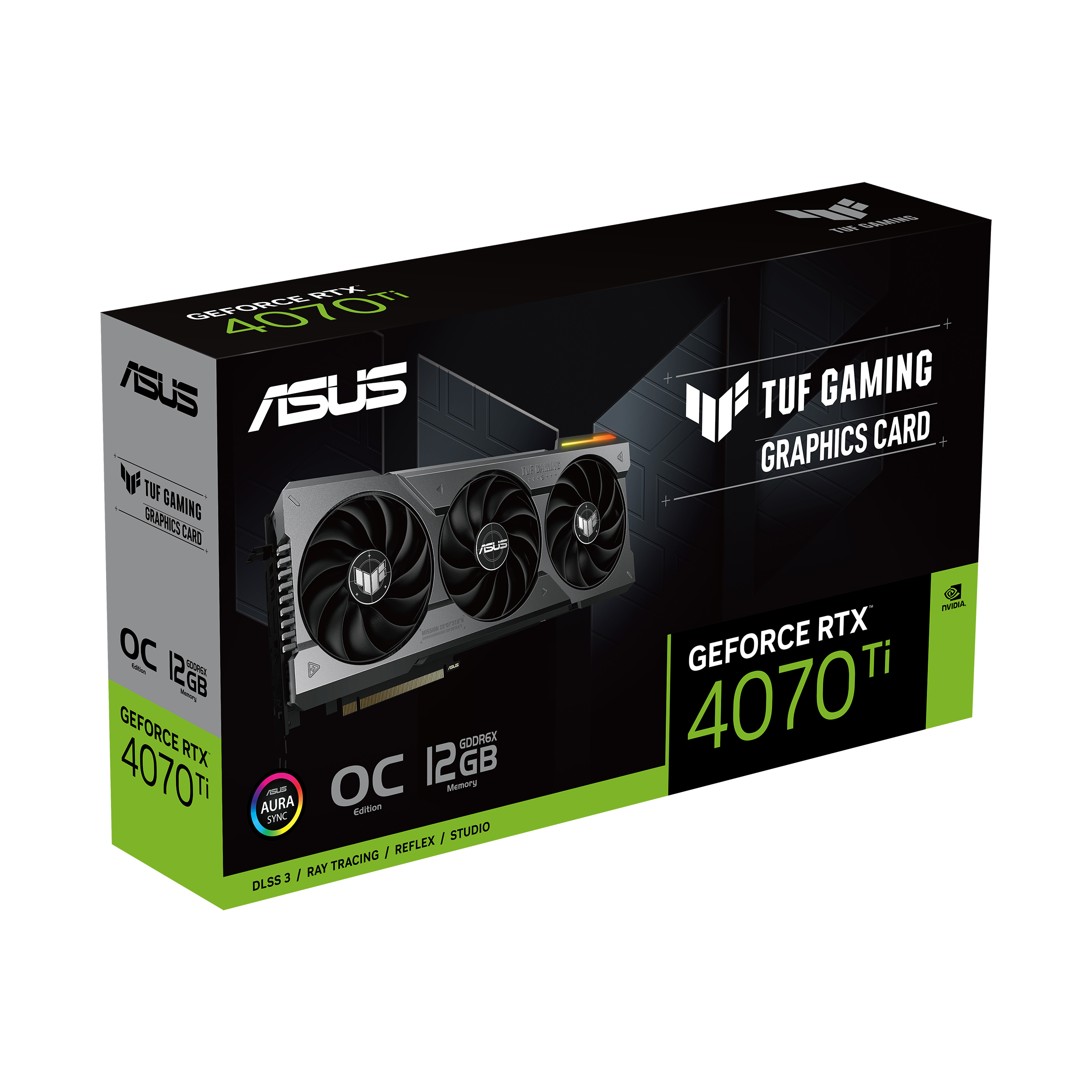 ASUS TUF Gaming GeForce RTX ™ 4070 Ti 12GB GDDR6X OC Edition ...