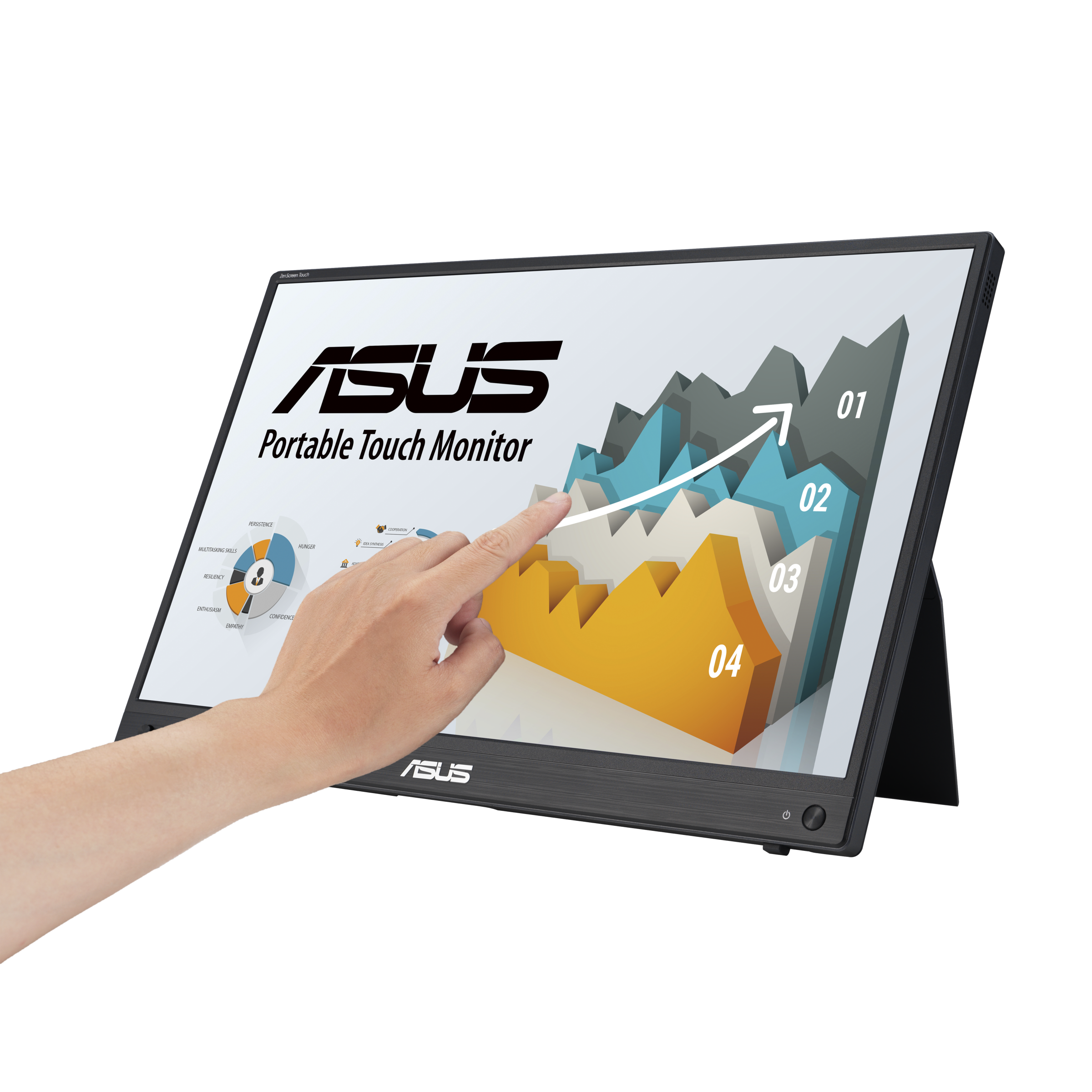 ASUS ZenScreen Touch MB16AMTR｜Monitors｜ASUS Global