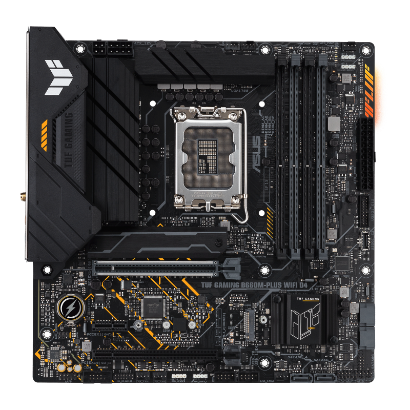 ASUS PRIME B660M-A WIFI D4 - Motherboard - micro ATX - LGA1700 Socket - B660  Chipset - USB-C Gen1, USB 3.2 Gen 1, USB 3.2 Gen 2 - Gigabit LAN, Wi-Fi 6