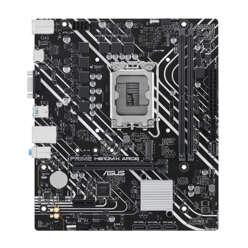 PRIME H610M-K ARGB｜Motherboards｜ASUS Ελλάδα