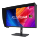 ProArt Display PA32KCX-front view to the left with hood