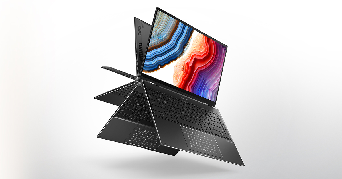 Zenbook 14 Flip OLED (UN5401, AMD Ryzen 5000 Series)｜Laptops For