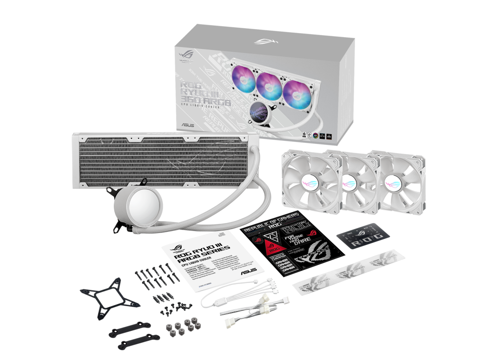 ROG RYUO III 360 ARGB WHITE EDITION