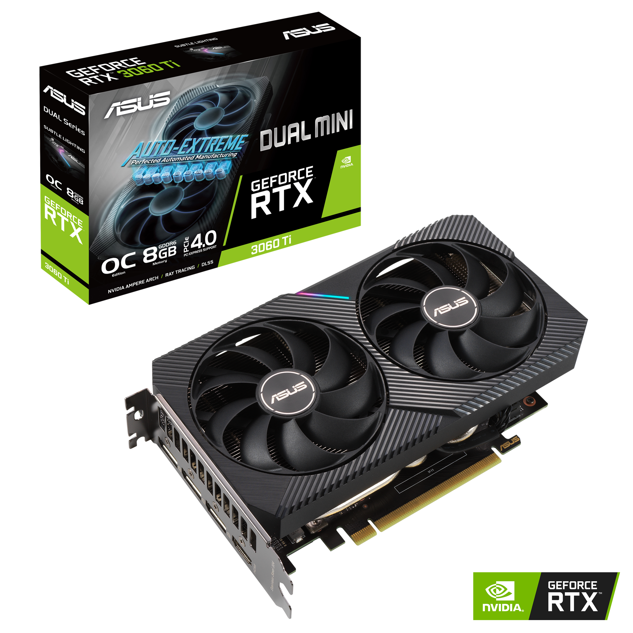 DUAL-RTX3060TI-O8G-MINI｜ビデオカード｜ASUS 日本