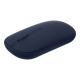 ASUS Marshmallow Mouse MD100 in Quiet Blue color shows in side view.