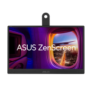 ASUS ZenScreen 16” 16:10 Portable Monitor (MB16QHG) - WQXGA (2560 x 1600),  IPS, 120Hz, 100% DCI-P3, Eye Care, L-shaped kickstand, Tripod Mountable,  USB-C, HDMI, DisplayHDR 400 