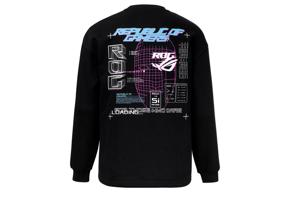 ROG Facial Reco Sweatshirt – back view