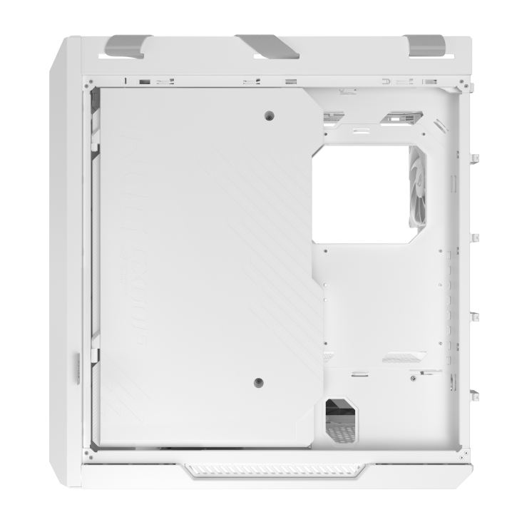 ROG Strix Helios II White right side cable cover