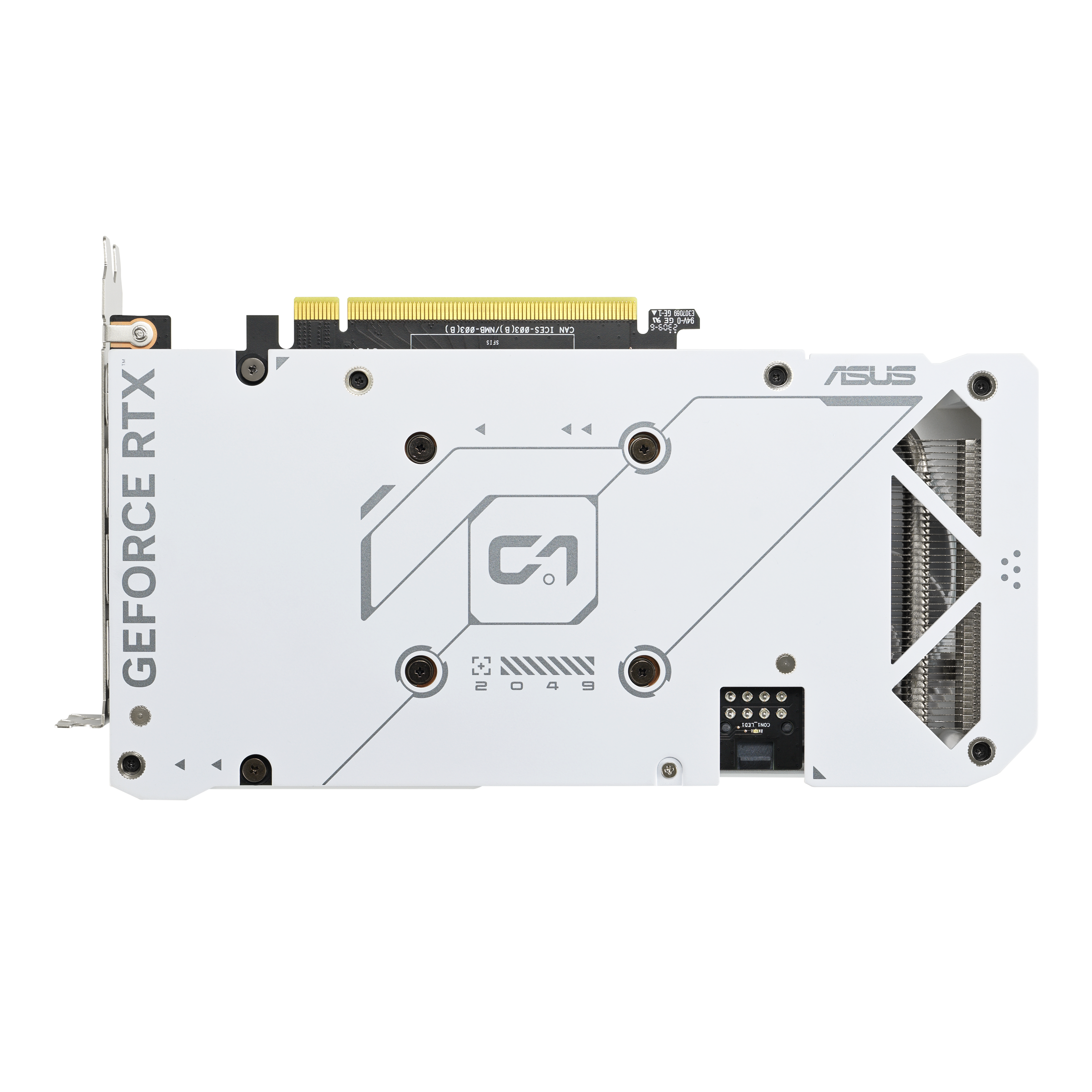 ASUS Dual GeForce RTX™ 4060 Ti White OC Edition 8GB GDDR6, Graphics Card