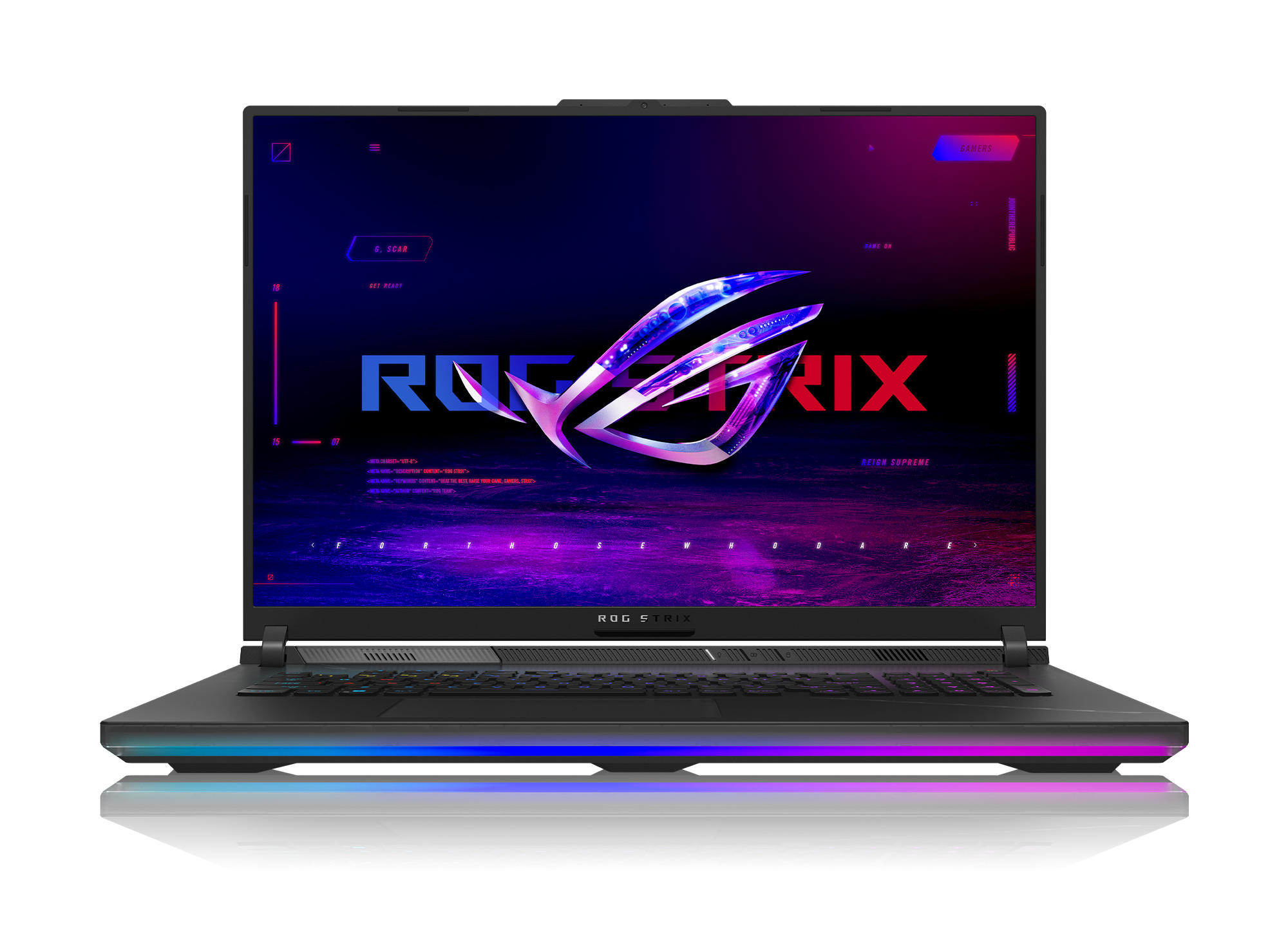 ROG Strix SCAR 18 (2023) Gaming Laptops｜ROG Republic of Gamers｜ROG PL