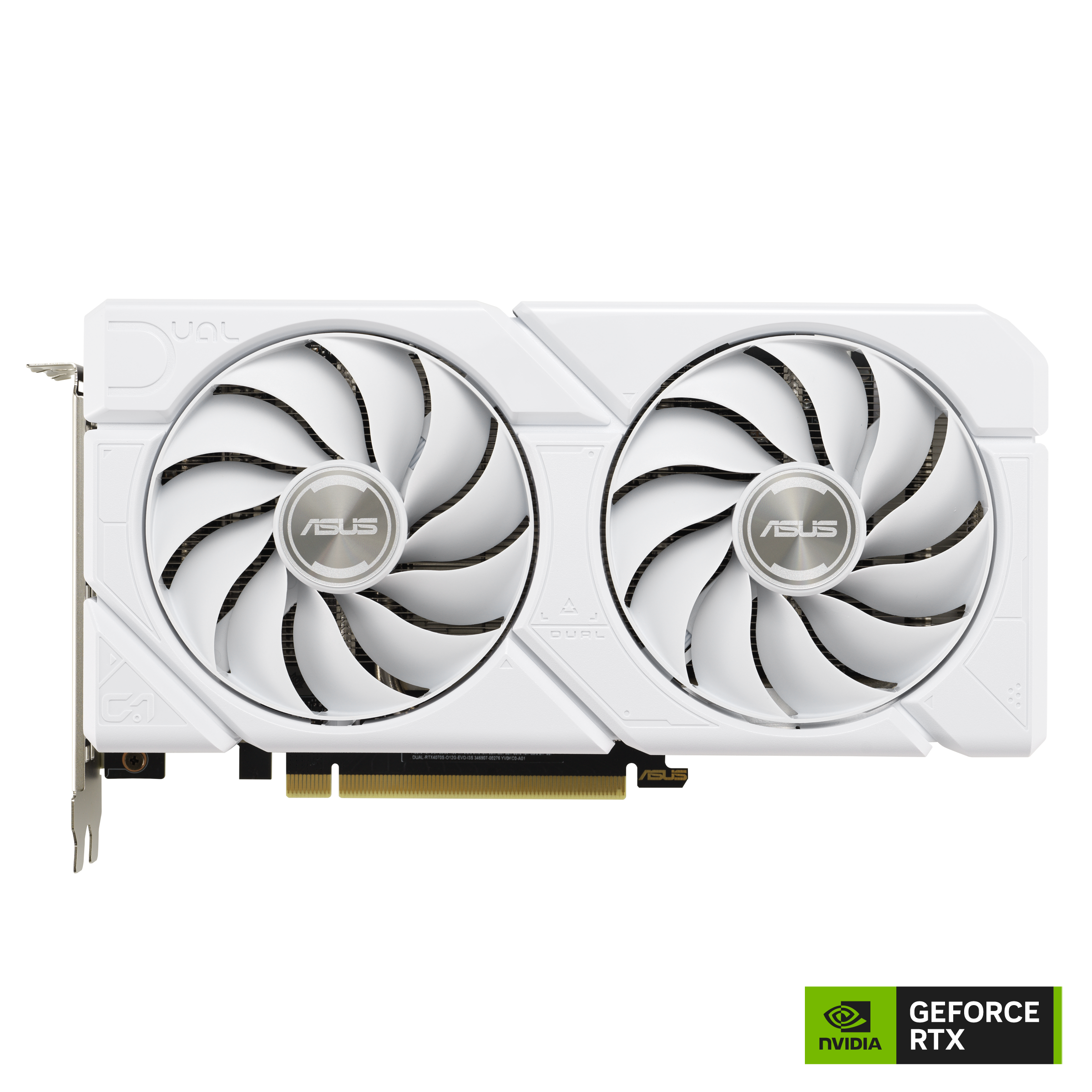 ASUS Dual GeForce RTX™ 4070 SUPER EVO White OC Edition