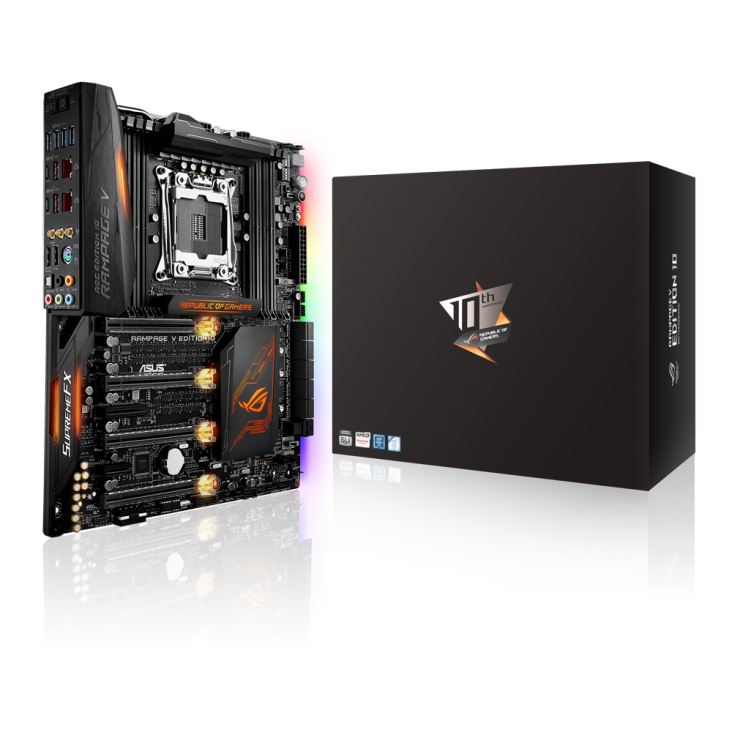 ROG RAMPAGE V EDITION 10 | Motherboards | ROG United States