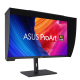 ProArt Display PA32KCX-front view to the right with hood
