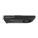 Turbo GeForce RTX 3080 graphics card, angled top down view