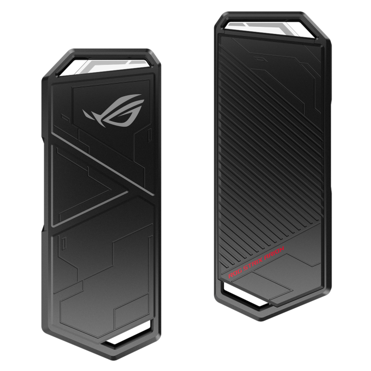 ROG STRIX ARION rear view, front view