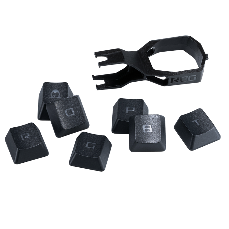 ROG PBT Doubleshot Keycap Set for ROG RX Switches  Gaming keyboards｜ROG -  Republic of Gamers｜ROG Global