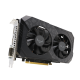 ASUS TUF Gaming GeForce GTX 1650 V2 4GB GDDR6 graphics card, front angled view, showcasing the fan