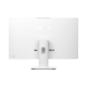 A back view product shot of white ASUS V600 AiO (VM640KA)