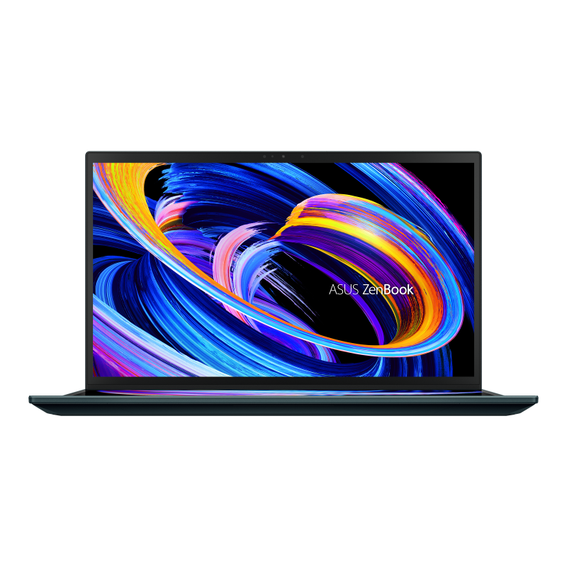 ASUS ZenBook Pro Duo 15 UX582 15.6" 4K OLED Touchscreen (Intel 14-Core  i7-12700H, 16GB DDR5 RAM, 1TB SSD, GeForce RTX 3060 6GB) Business Laptop,  Scree