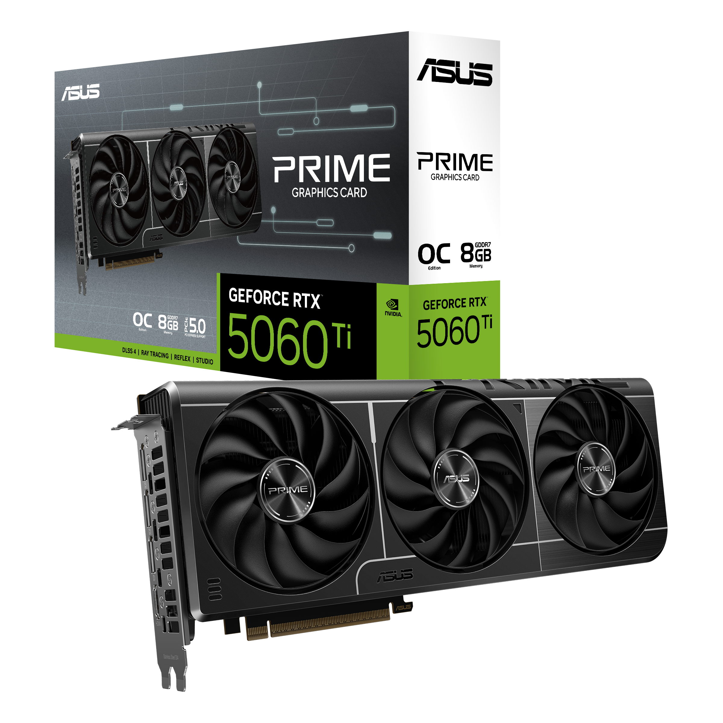 【ほぼ新品】ASUS Prime GeForce RTX 5060 8GB ASUS Prime GeForce RTX™ 5060 Ti OC Edition 8GB GDDR7