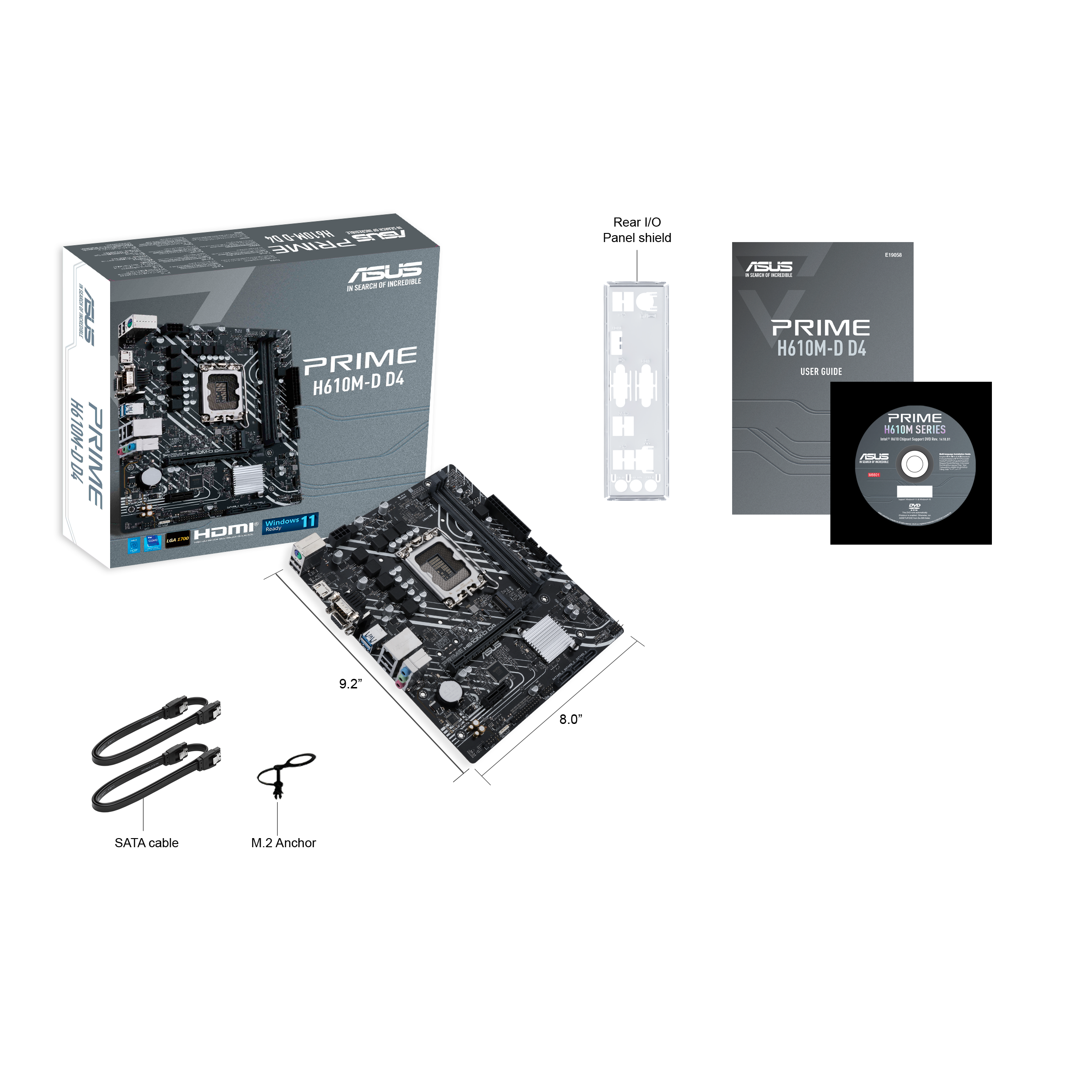 PRIME H610M-A D4｜Motherboards｜ASUS Global