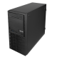 ExpertCenter E500 G9 workstation, elevated left side view 