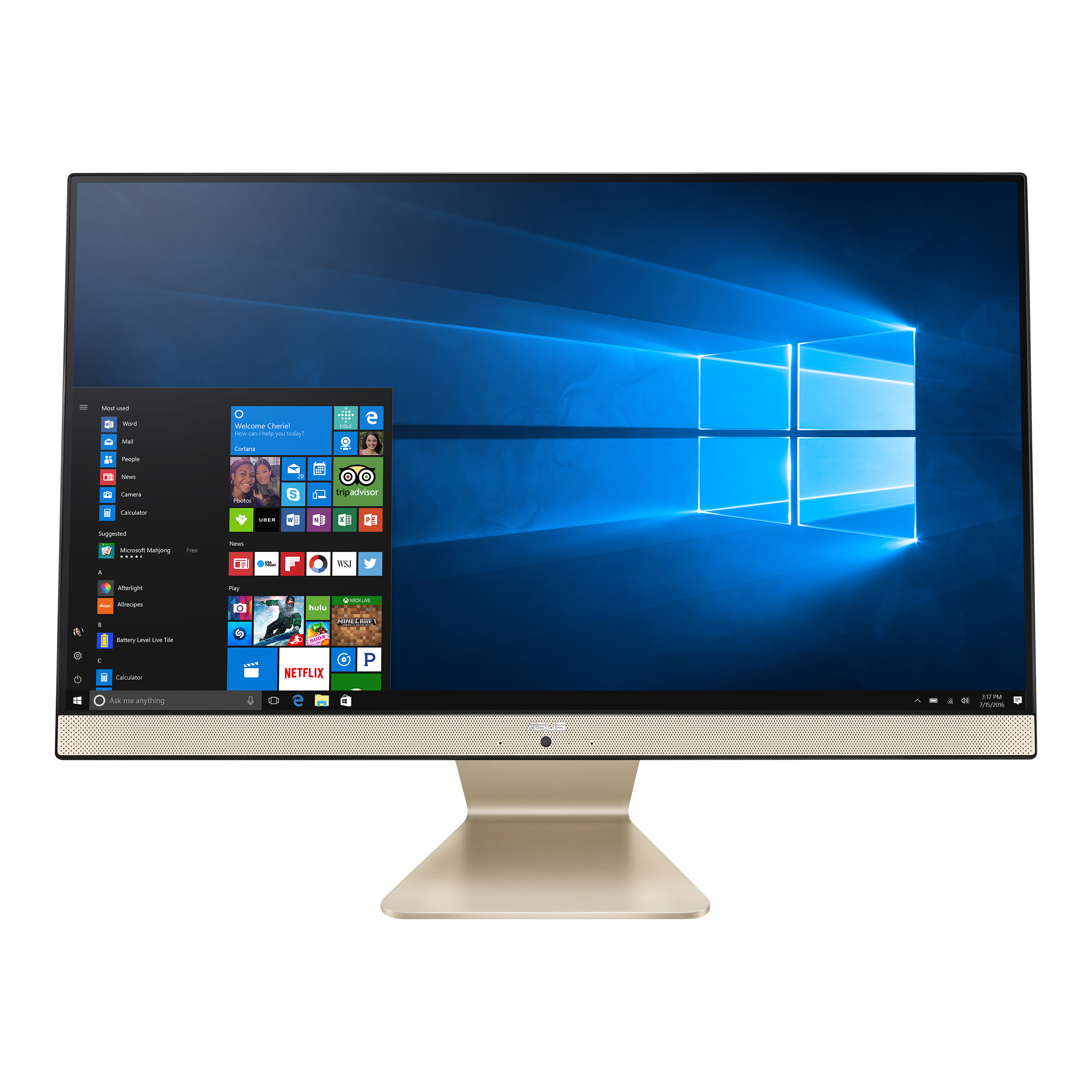 ASUS Vivo AIO M241D メモリ8GB 256GB 一体型PC-